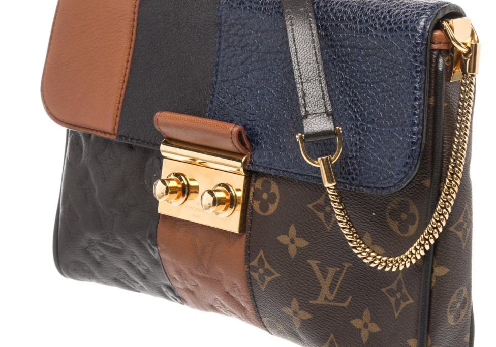 Louis Vuitton Limited Edition Marine Monogram Blocks Pochette