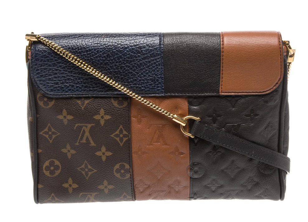Louis Vuitton Limited Edition Marine Monogram Blocks Pochette