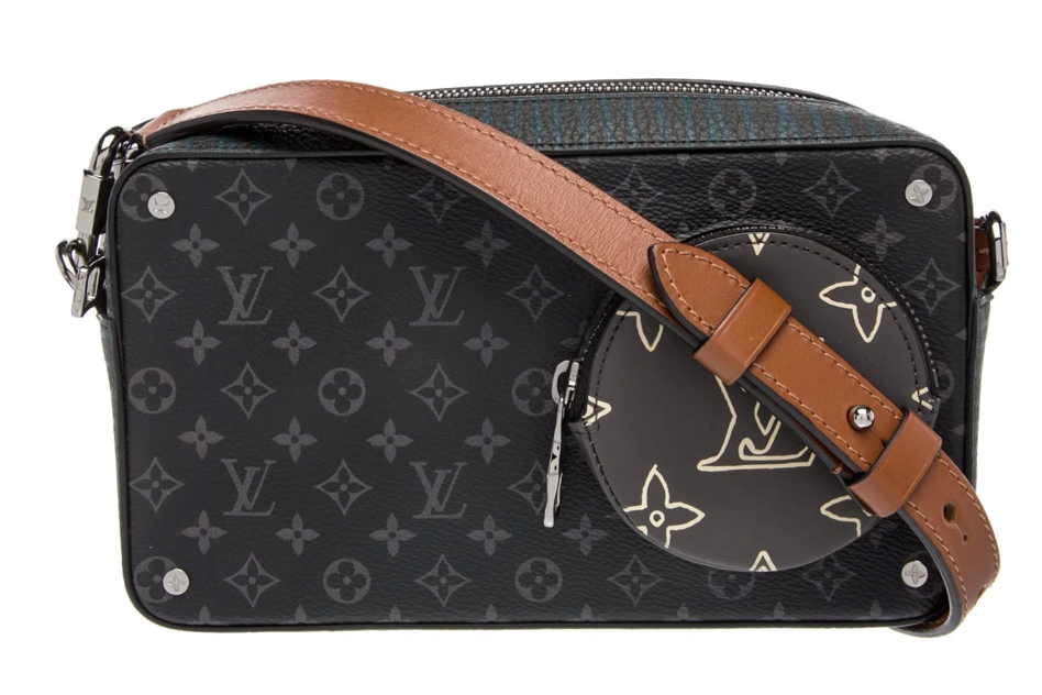 Louis Vuitton Monogram Eclipse Volga Crossbody