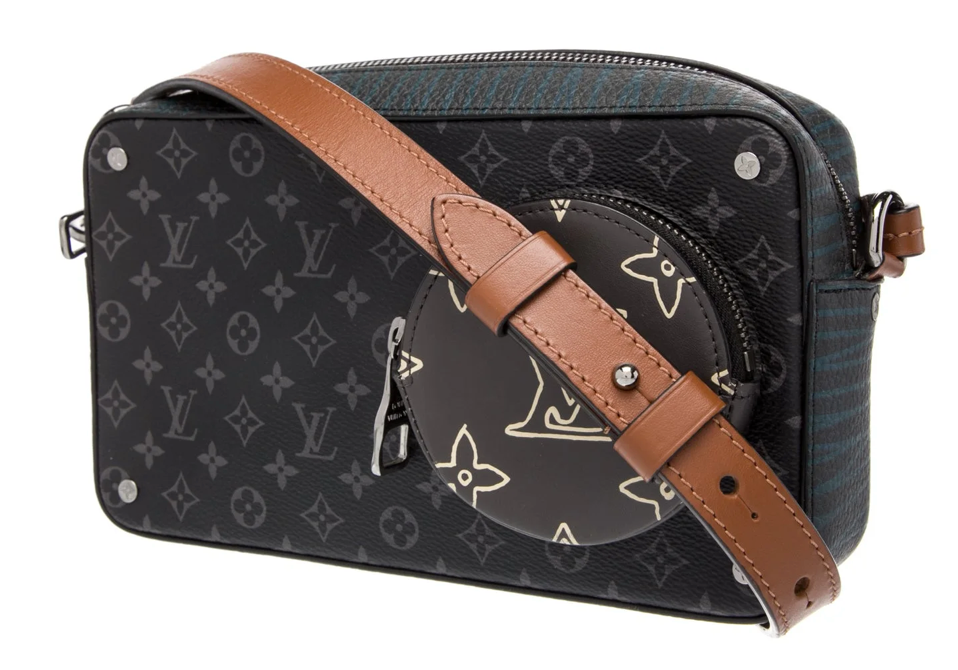 Louis Vuitton Monogram Eclipse Volga Crossbody
