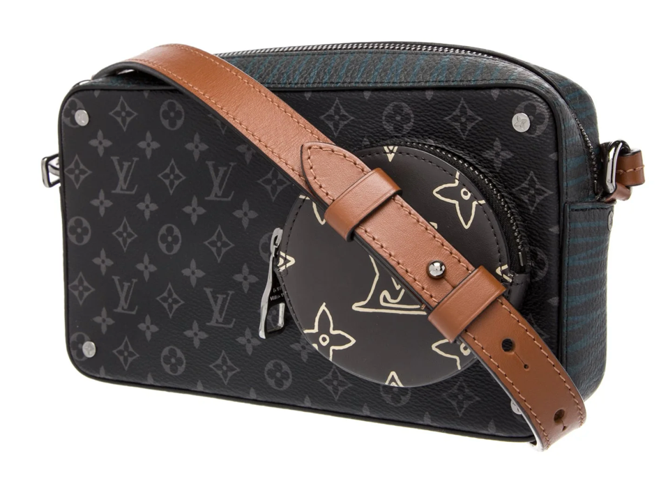 Louis Vuitton Monogram Eclipse Volga Crossbody