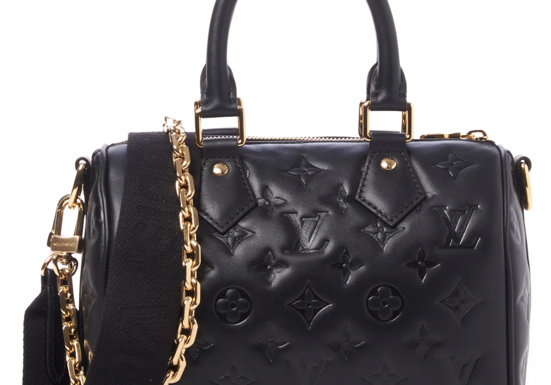 Louis Vuitton Coussin Speedy 20 Bandouliere Black