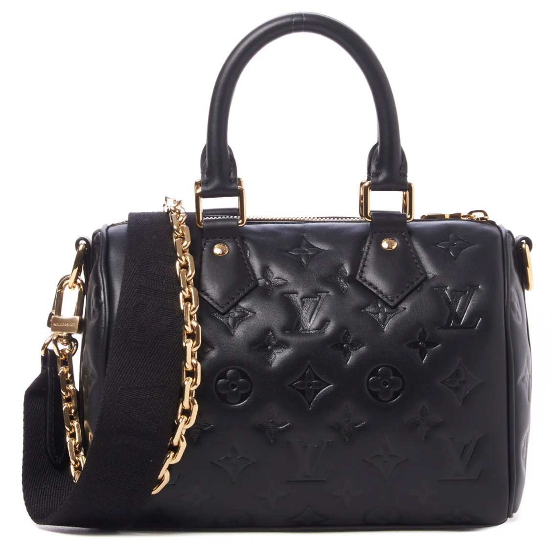 Louis Vuitton Coussin Speedy 20 Bandouliere Black