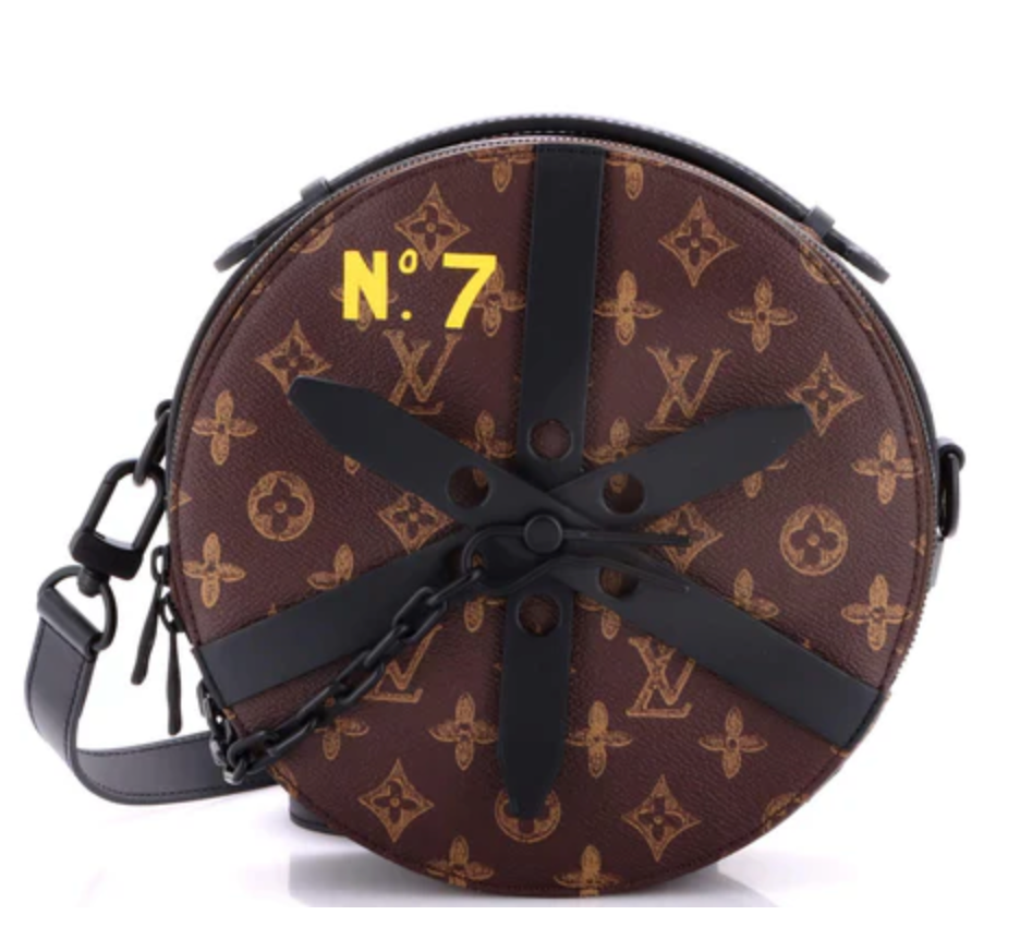 Louis Vuitton Wheel Box Bag No. 7 Monogram Canvas