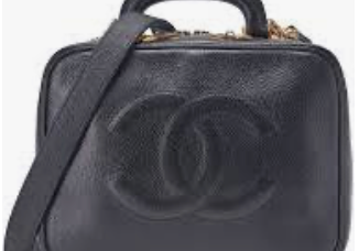 Chanel CC Mark Vanity Two-Way Caviar Black