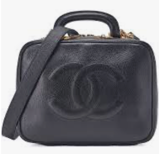 Chanel CC Mark Vanity Two-Way Caviar Black