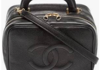 Chanel CC Mark Vanity Two-Way Caviar Black