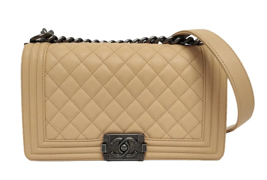 Chanel Leboy Chain Nude