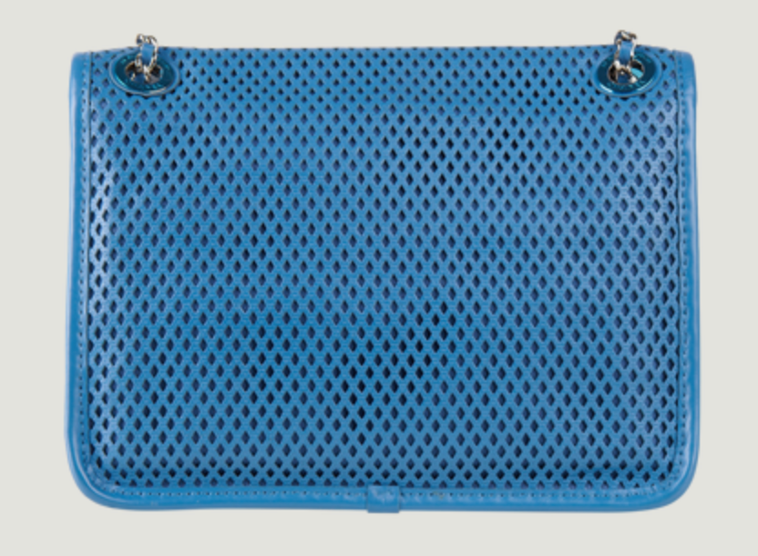 Chanel CC Perforated Blue