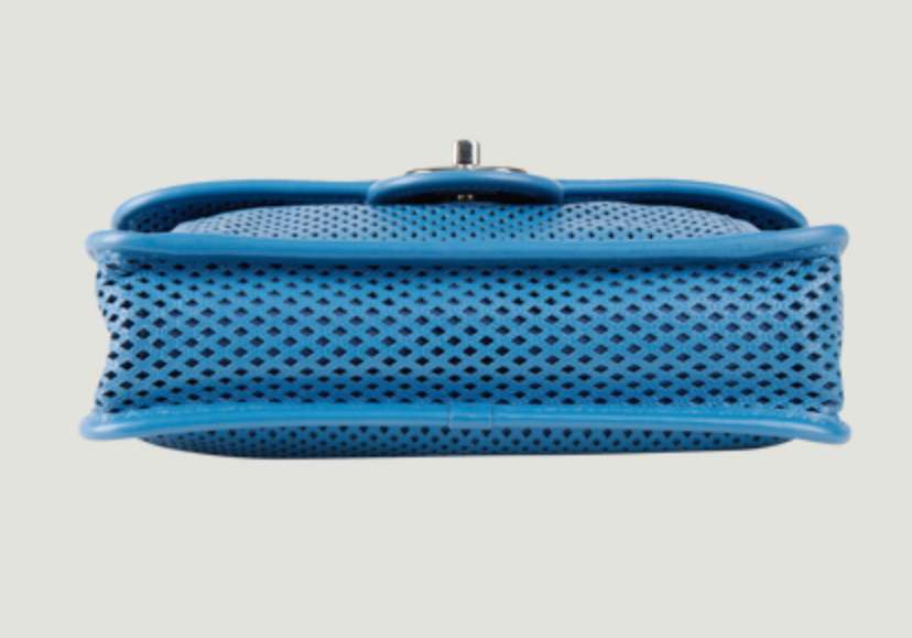 Chanel CC Perforated Blue