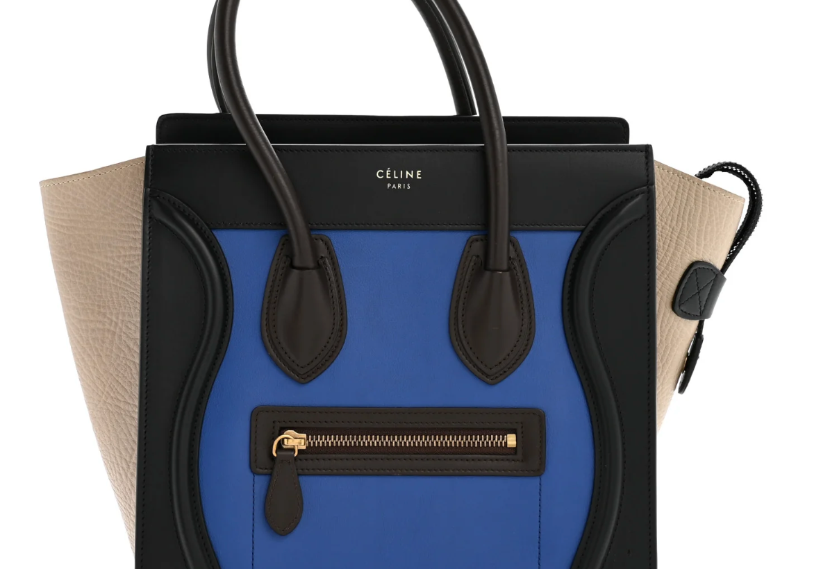 Celine Mini Luggage Tri-Color
