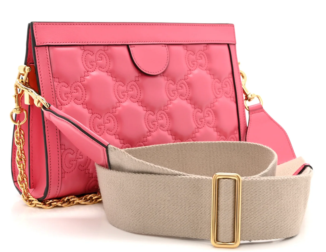 Gucci GG Matelasse Small Slim Chain Shoulder Bag