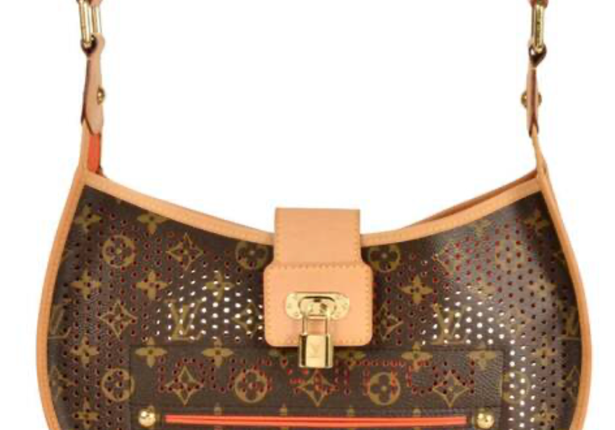 Louis Vuitton Perforated Demi Lune and Wallet