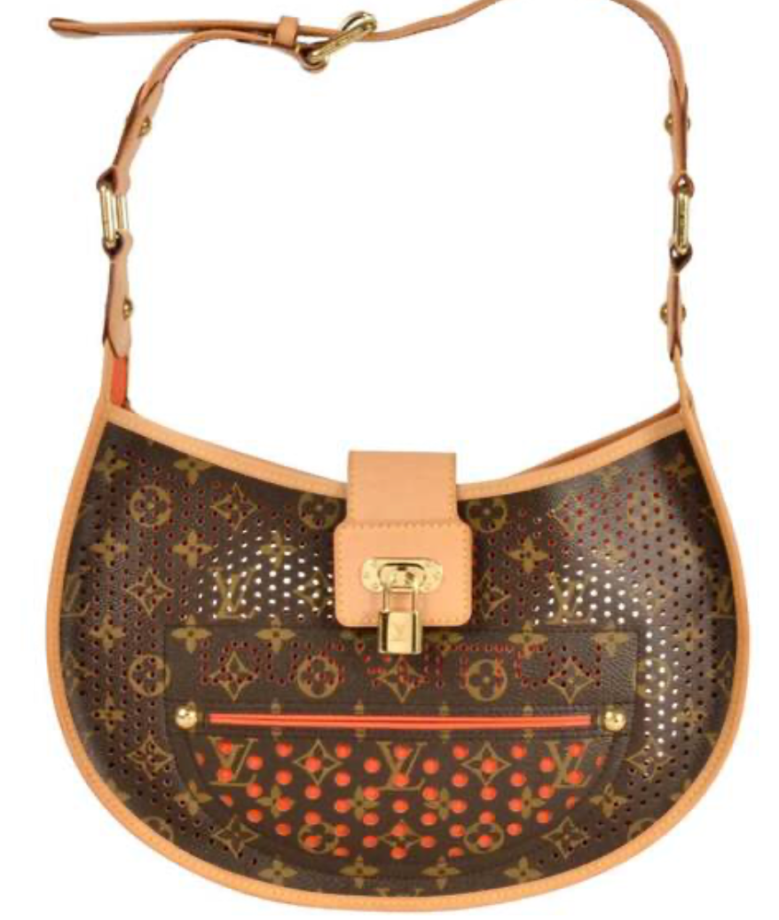 Louis Vuitton Perforated Demi Lune and Wallet