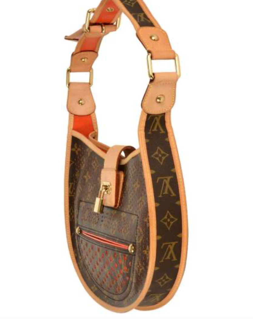 Louis Vuitton Perforated Demi Lune and Wallet