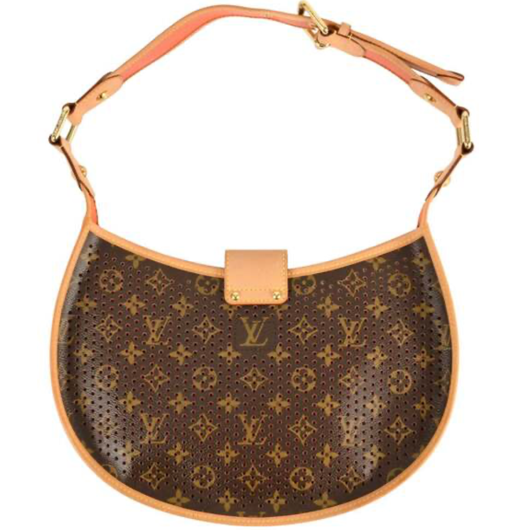 Louis Vuitton Perforated Demi Lune and Wallet