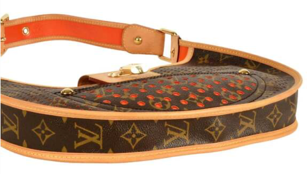 Louis Vuitton Perforated Demi Lune and Wallet