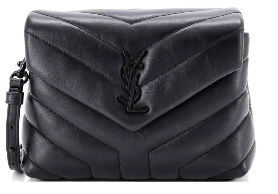 Saint Laurent LouLou Black Shoulder Bag