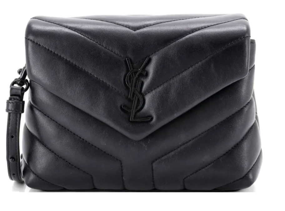 Saint Laurent LouLou Black Shoulder Bag