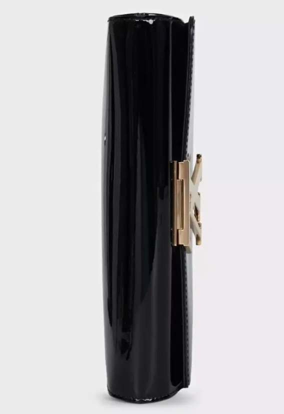 Louis Vuitton Patent Leather Wallet Black