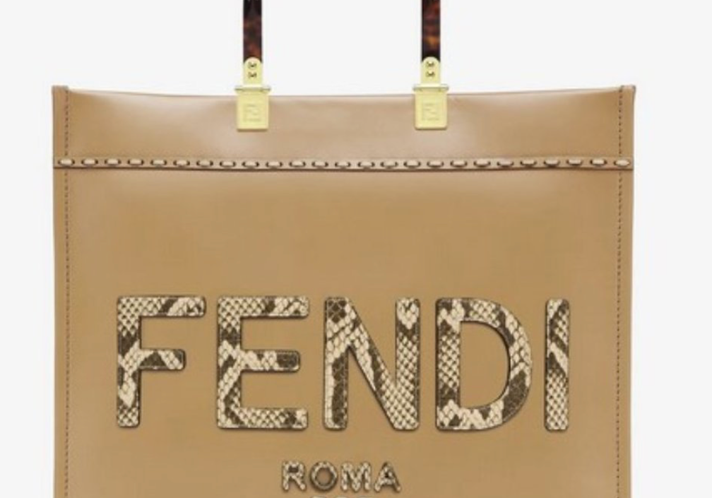 Fendi NWT Sunshine Shopper Tote