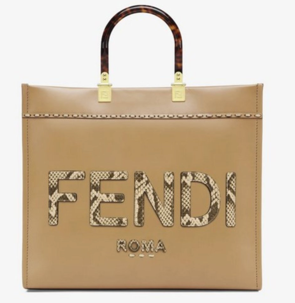 Fendi NWT Sunshine Shopper Tote