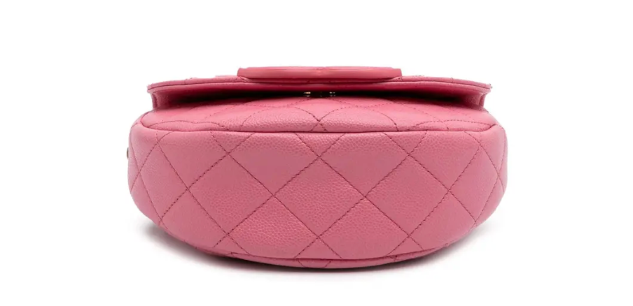 Chanel CC Pink Saddle Bag