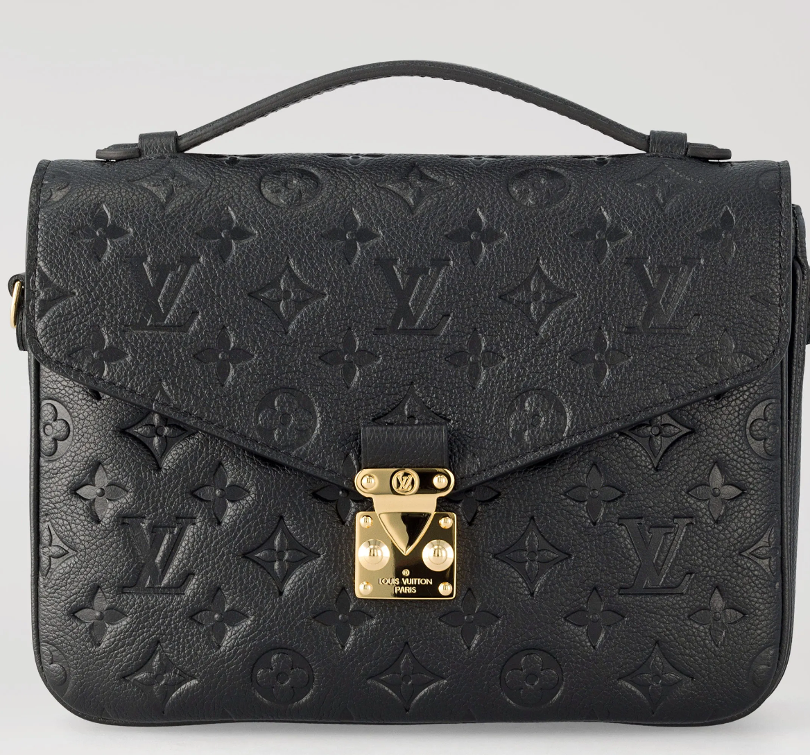 Louis Vuitton Empreinte Metis Pochette Black