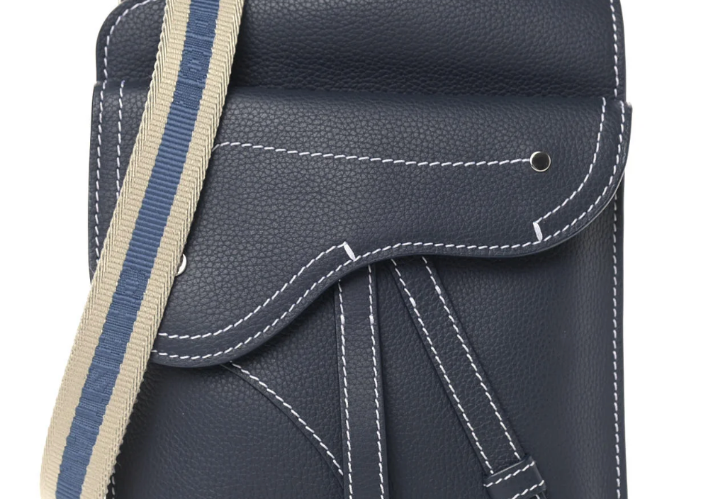 Christian Dior Calfskin Men's Messenger Bag