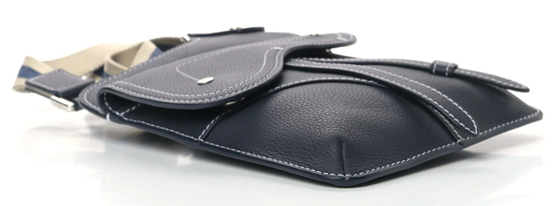 Christian Dior Calfskin Men's Messenger Bag