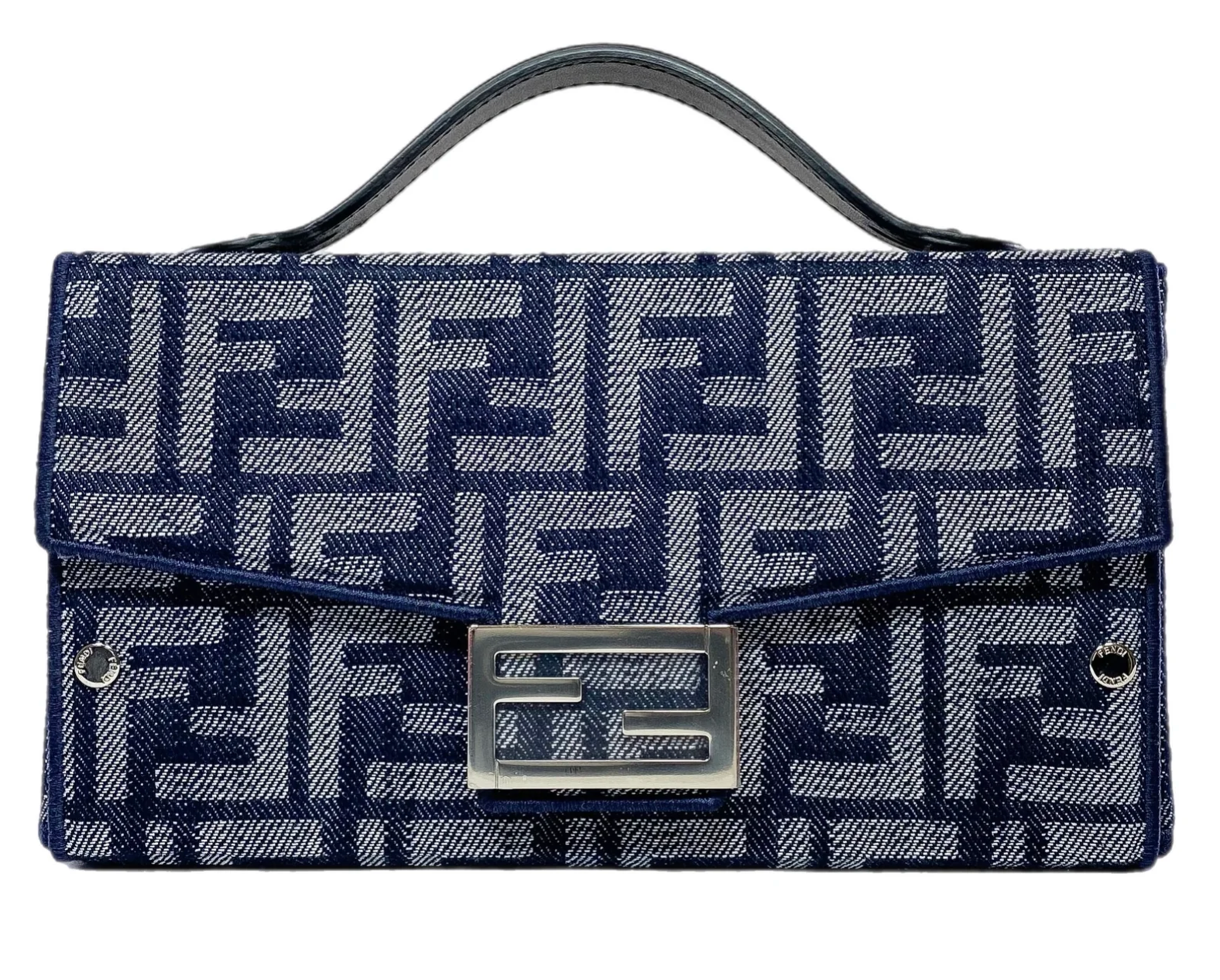 Fendi Baguette Soft Trunk Denim