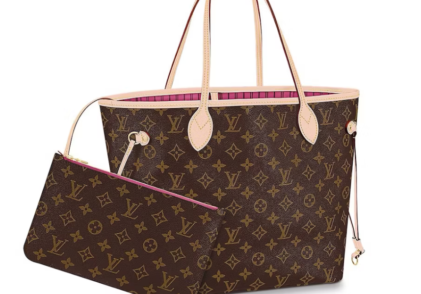 Louis Vuitton Monogram Neverfull MM Hot Pink