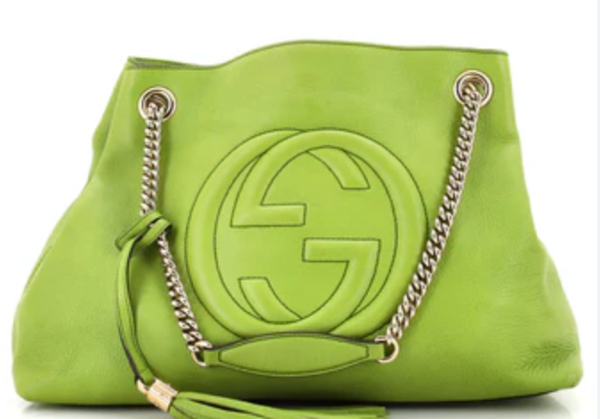 Gucci Soho Tote Green