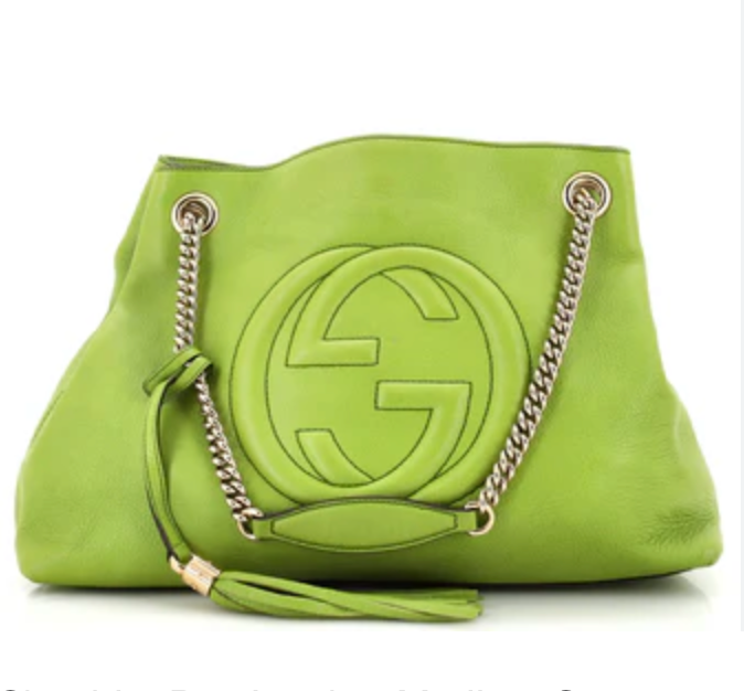 Gucci Soho Tote Green