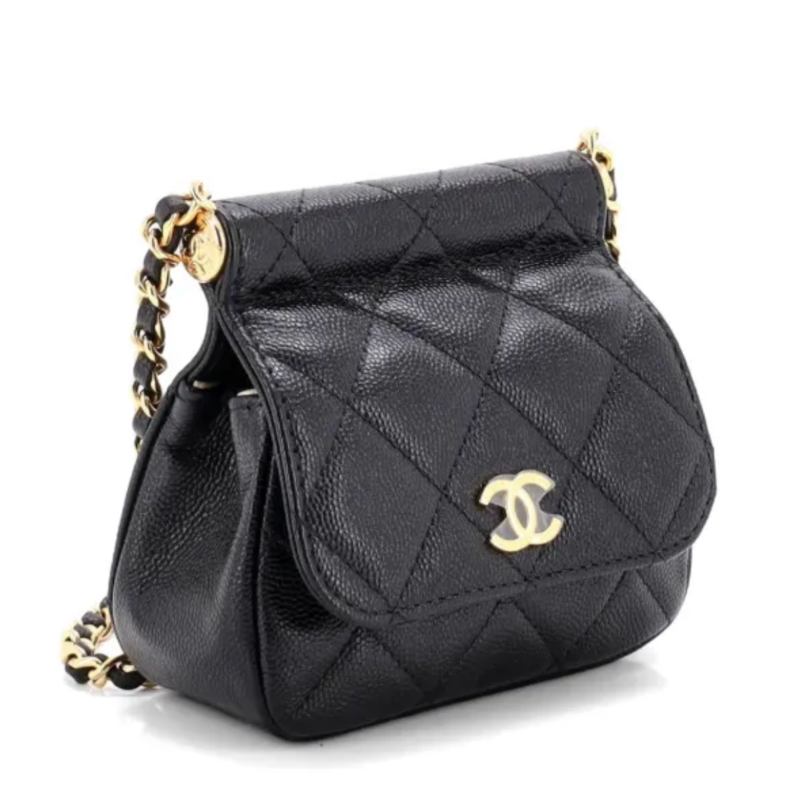Chanel Mini CC Frame Flap Clutch