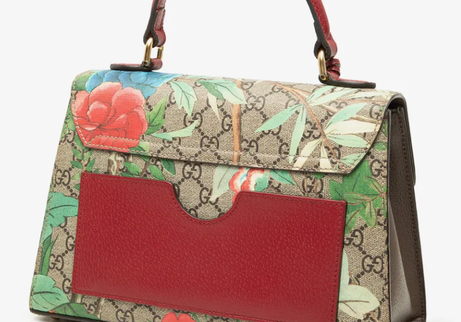 Gucci Floral Padlock Top Handle