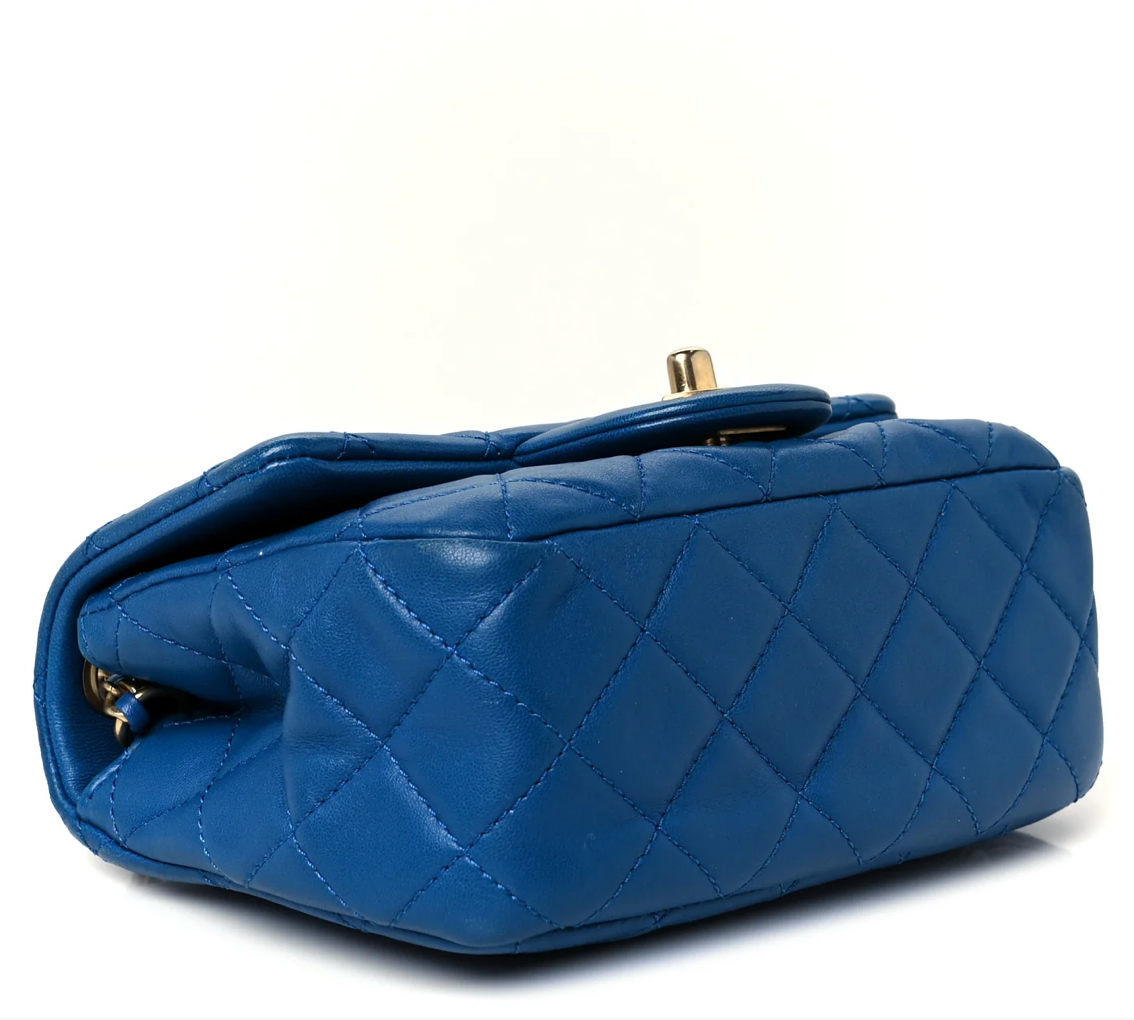 Chanel Mini Pearl Crush Flap Blue