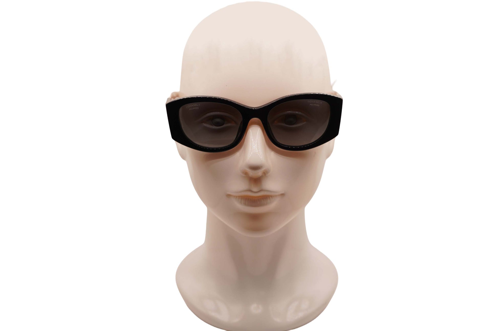 Chanel 5524 Black and Beige Sunglasses