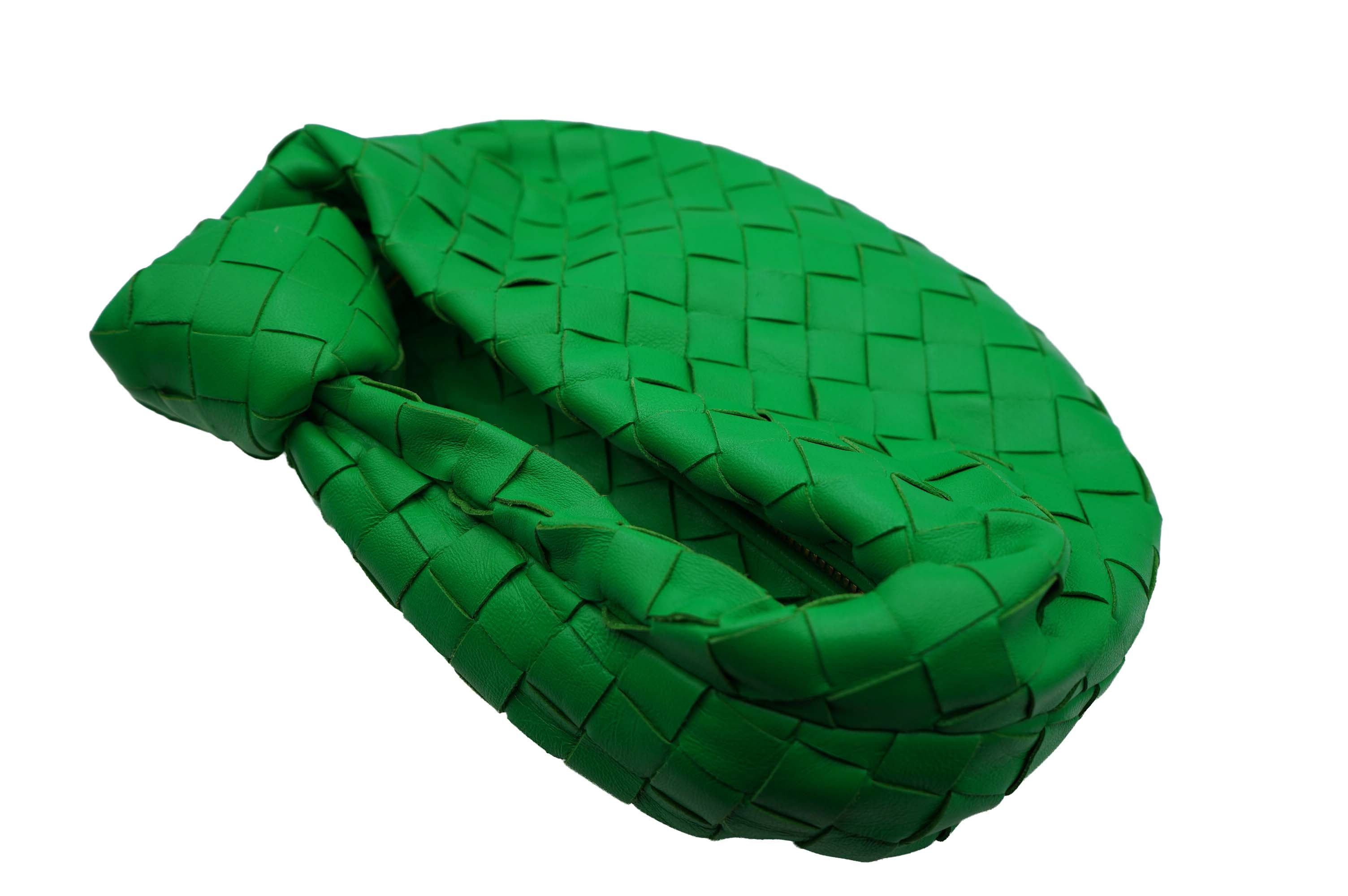 Bottega Veneta Green Intrecciato Jodie Mini