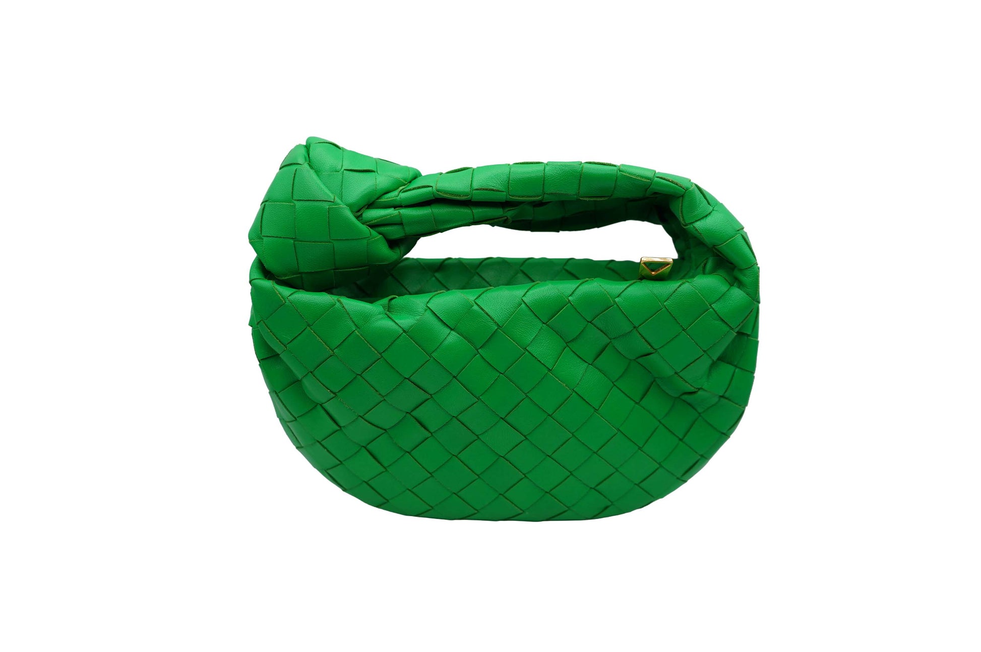 Bottega Veneta Green Intrecciato Jodie Mini