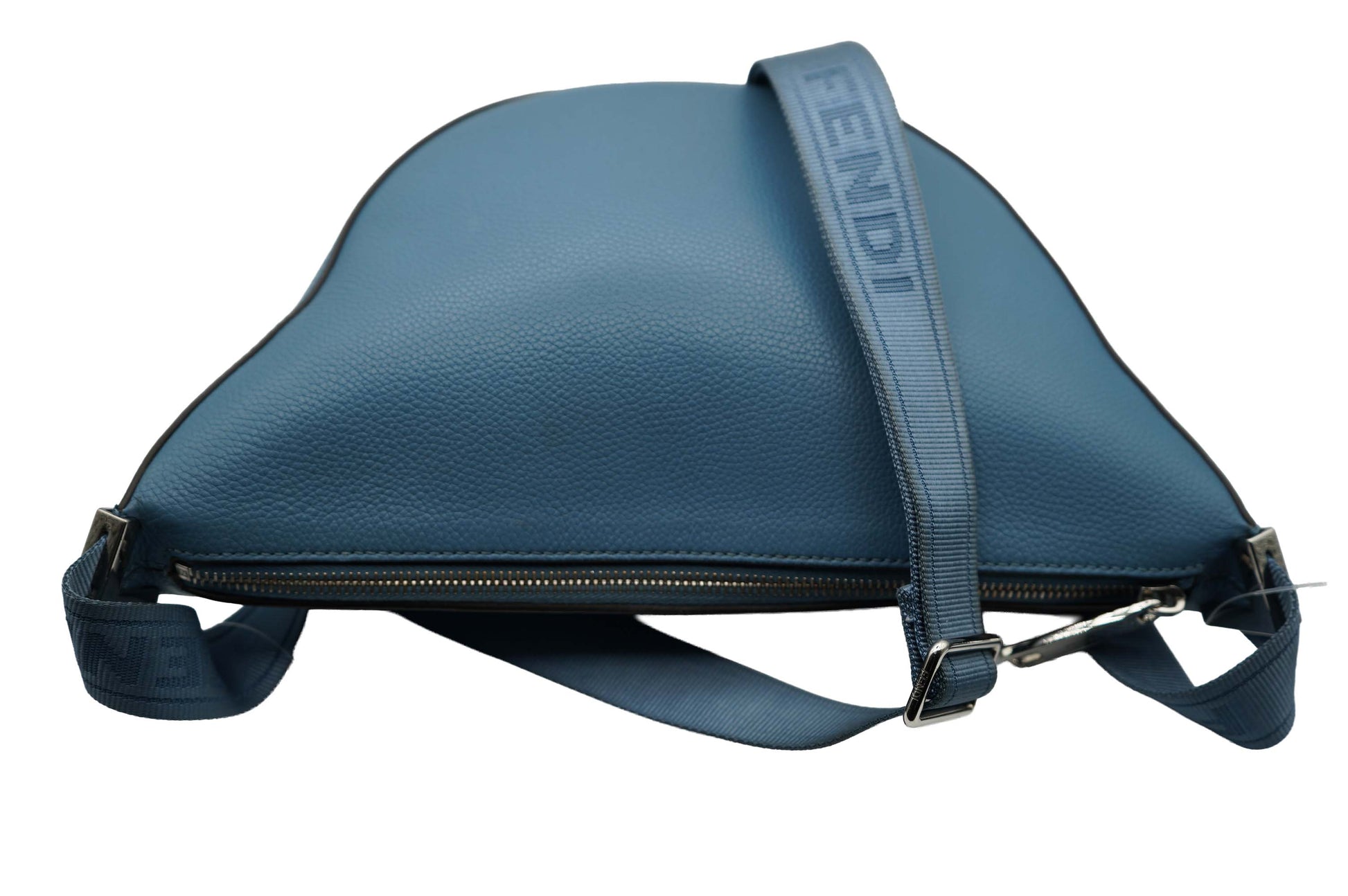 Fendi Cerulean Small Crossbody Bag W/ Denim Wallet