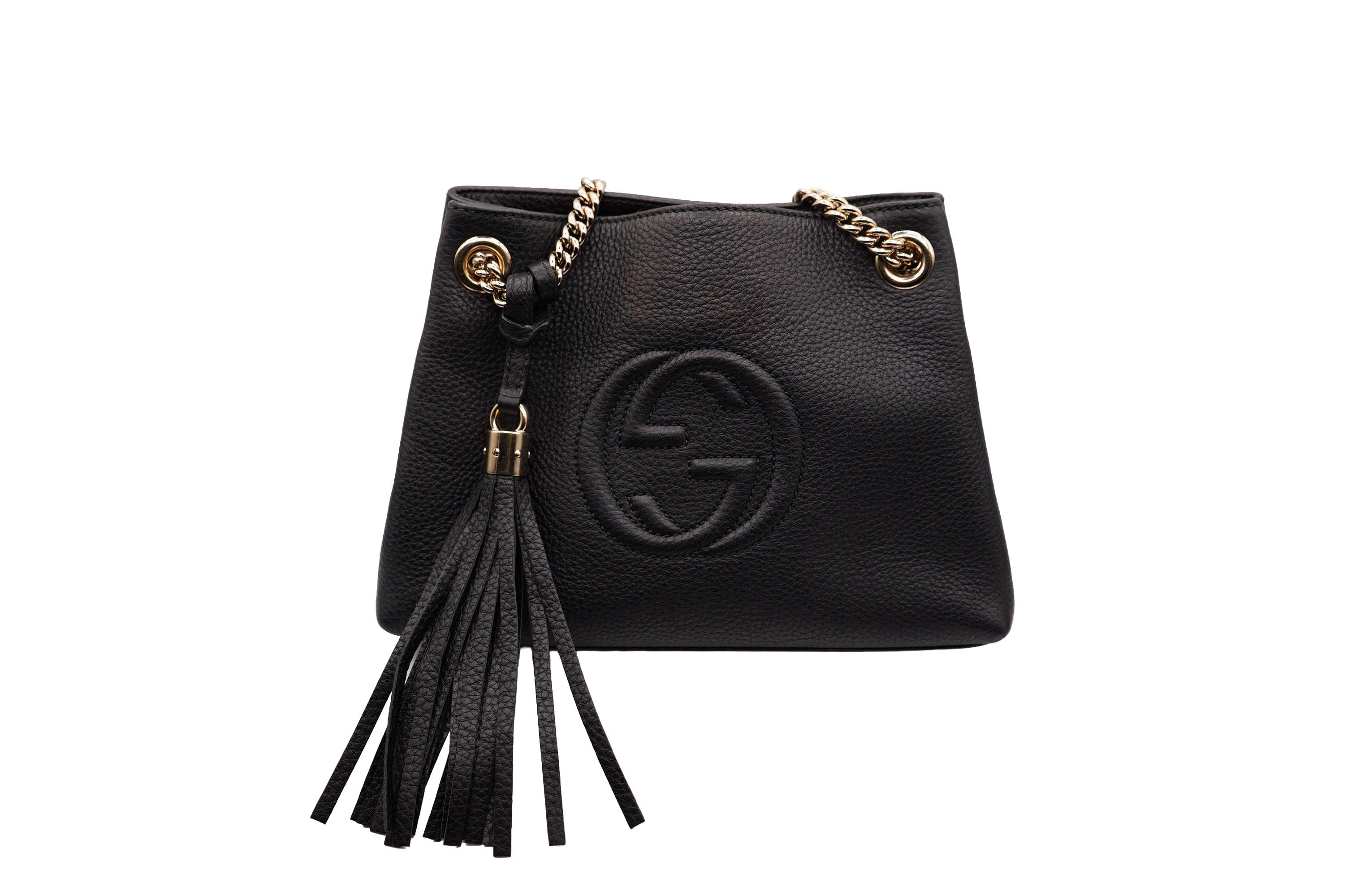 Gucci Black Soho Chain Bag