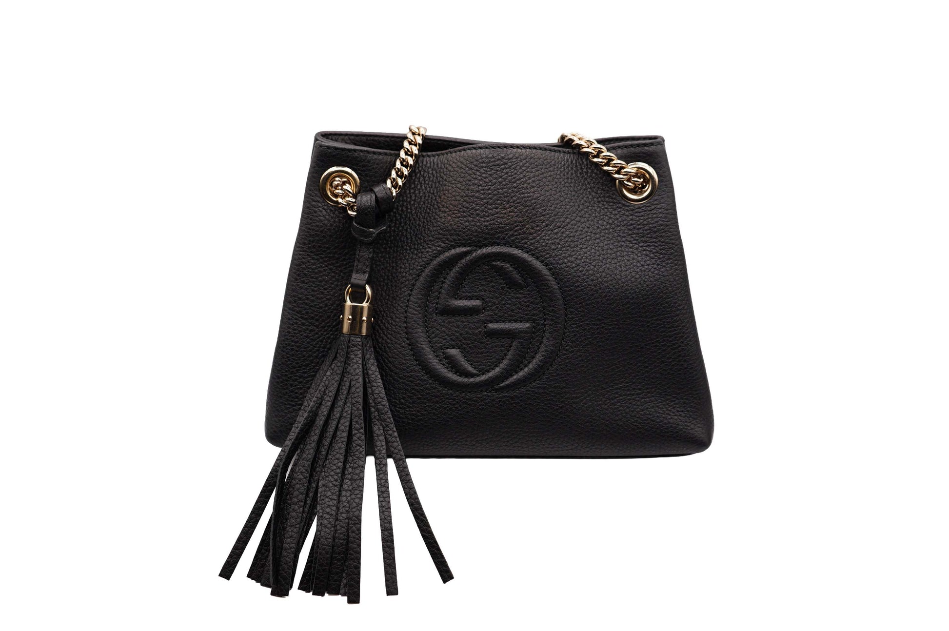Gucci Black Soho Chain Bag