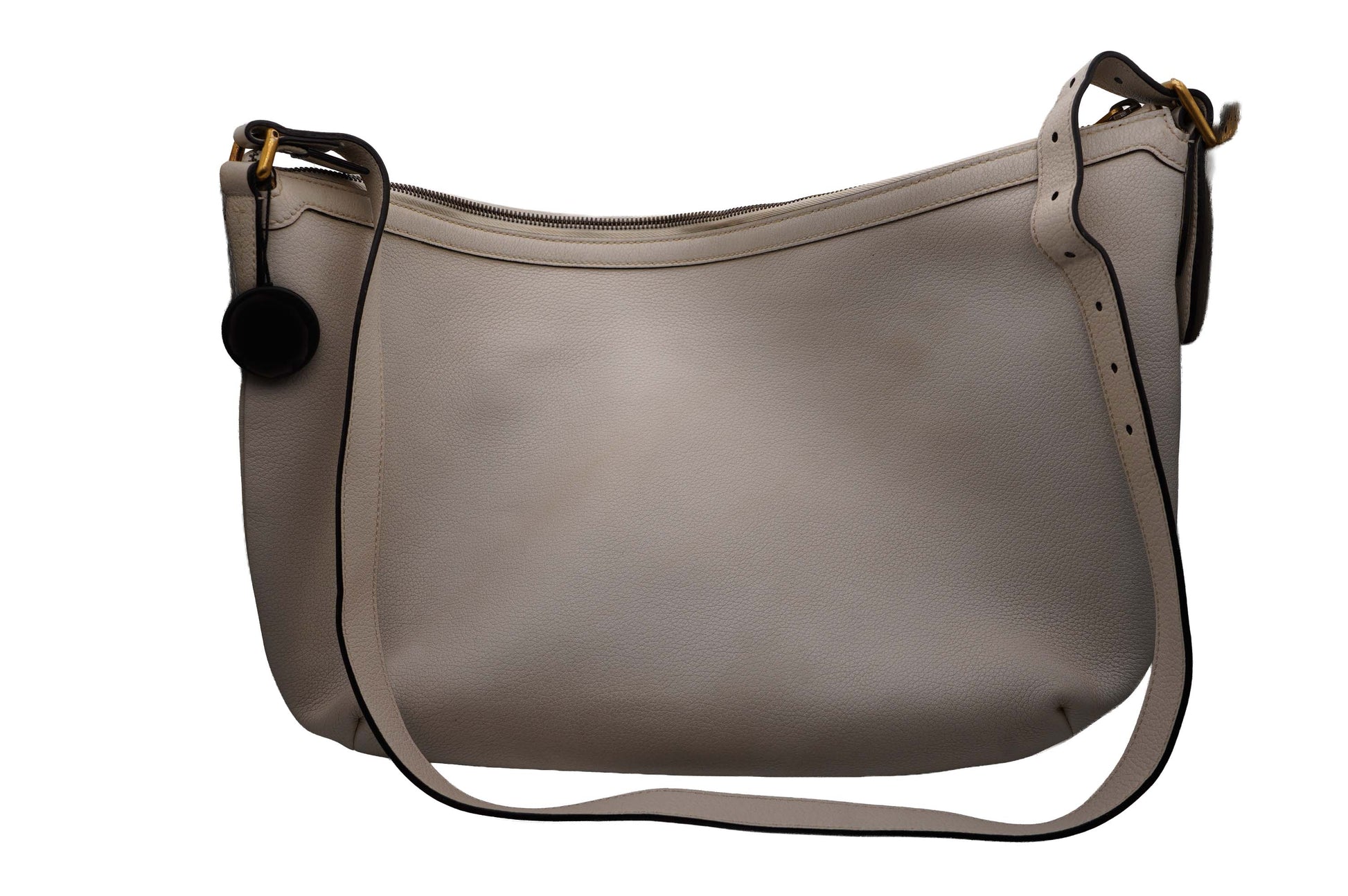 Gucci Cream Half Moon Hobo Bag