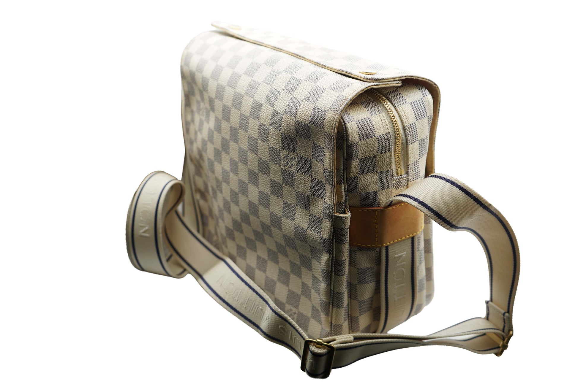Louis Vuitton Damier Azur Naviglio Shoulder Bag