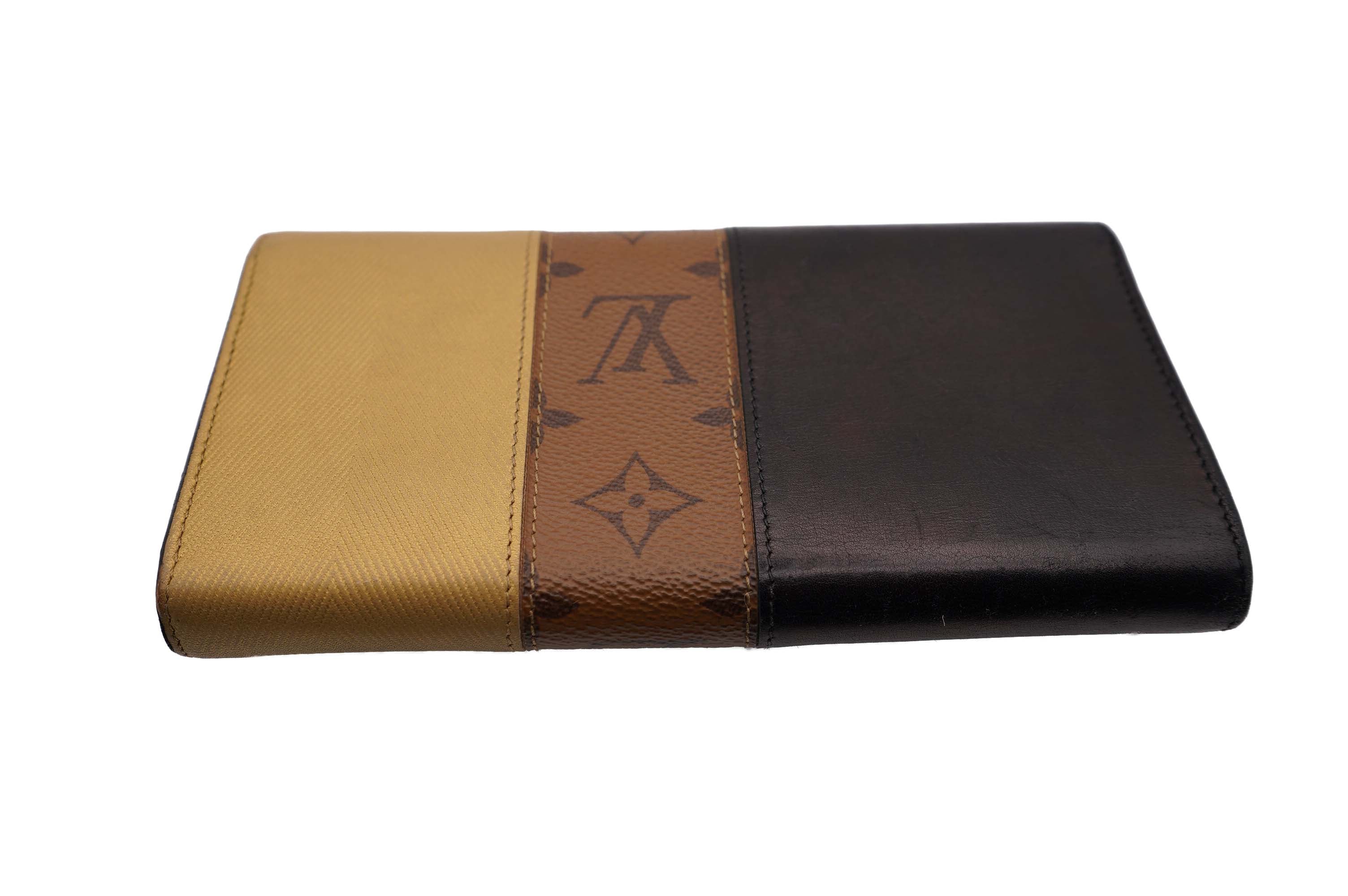 Louis Vuitton Reverse Monogram Studded Night Twist Wallet