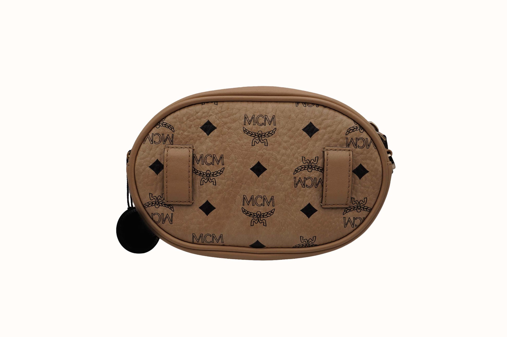 MCM Beige Visetos Beltbag/Crossbody Bag
