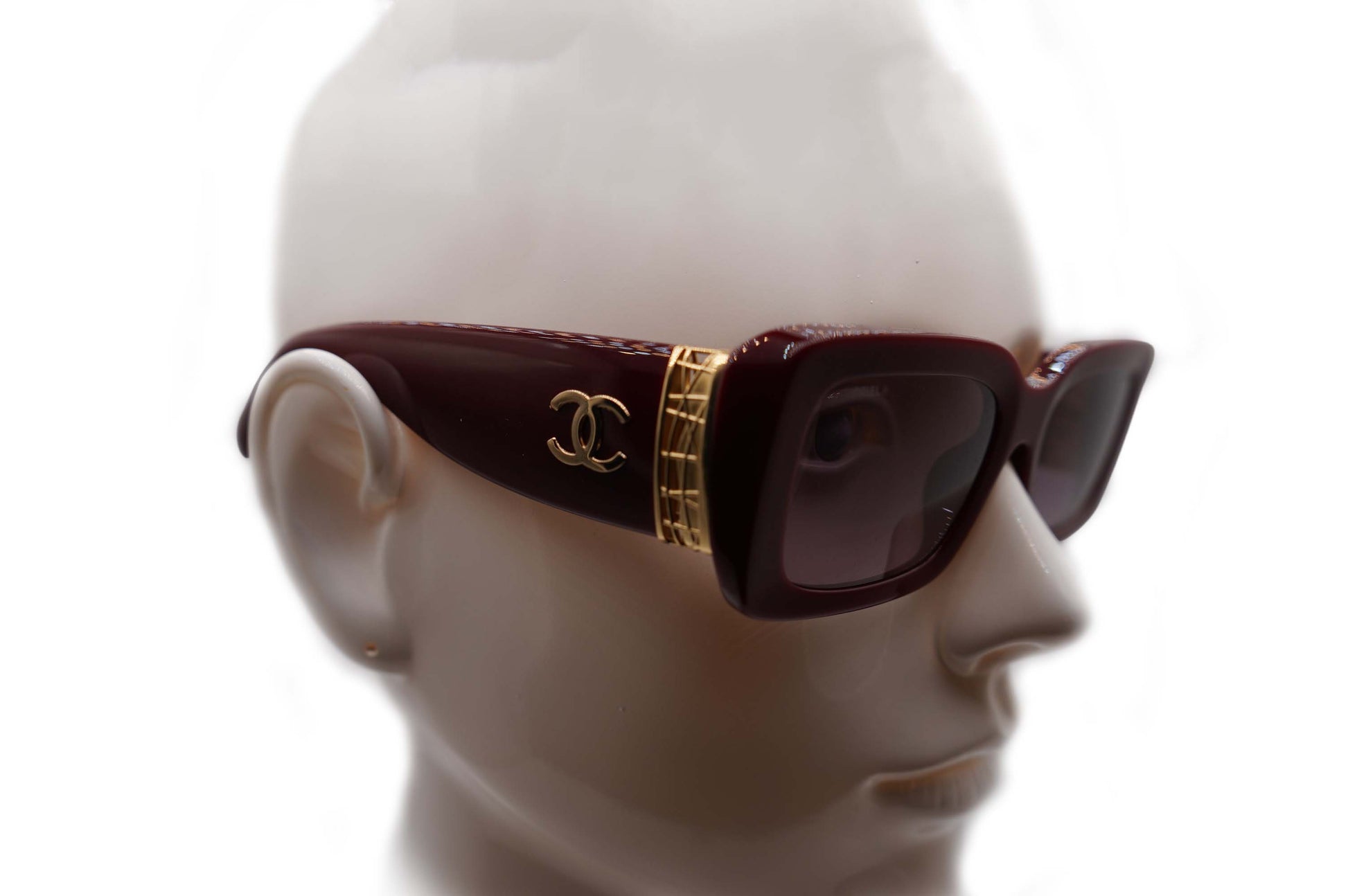 Chanel 5534 Red and Gold Sunglasses
