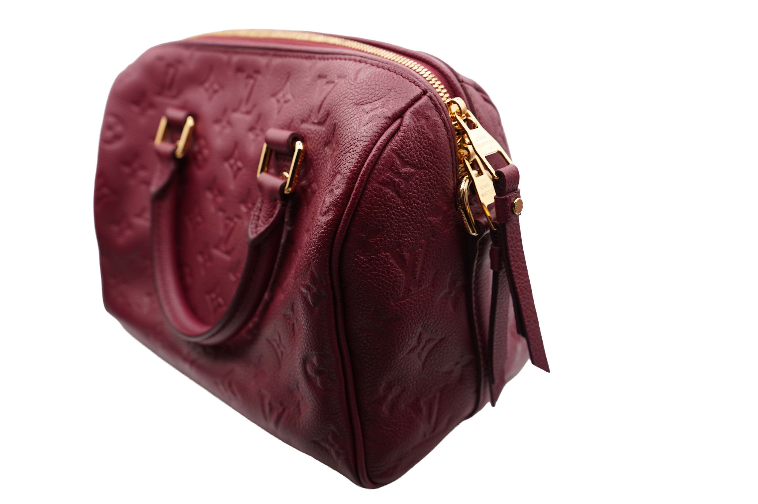 Louis Vuitton Speedy 25 Burgundy