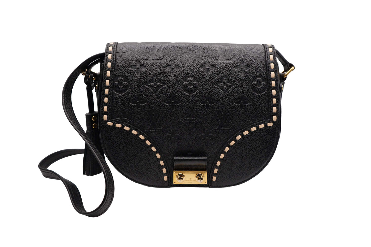 Louis Vuitton Junot Empreinte Leather Whipstitch Crossbody